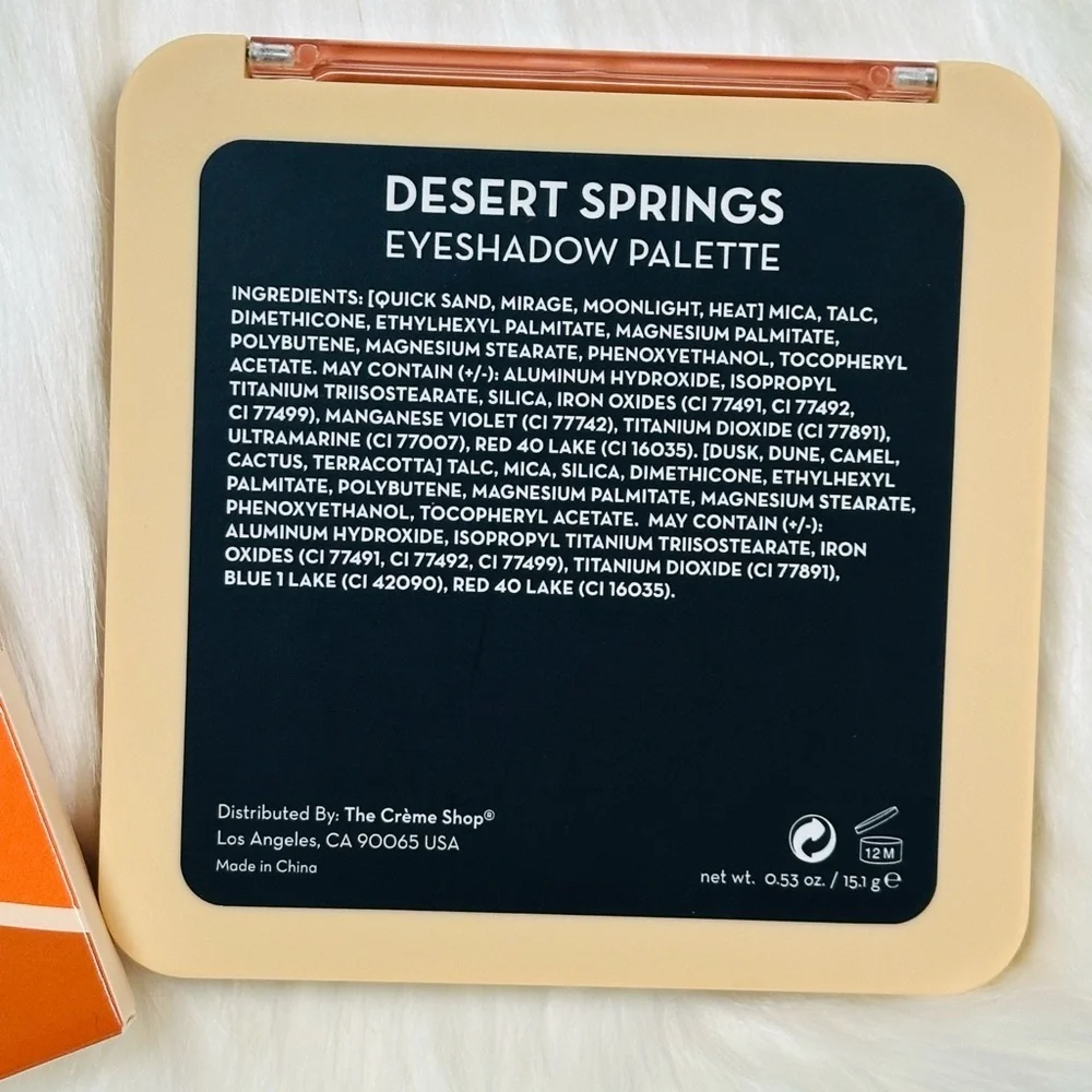The Crème Shop Desert Springs Eyeshadow Palette